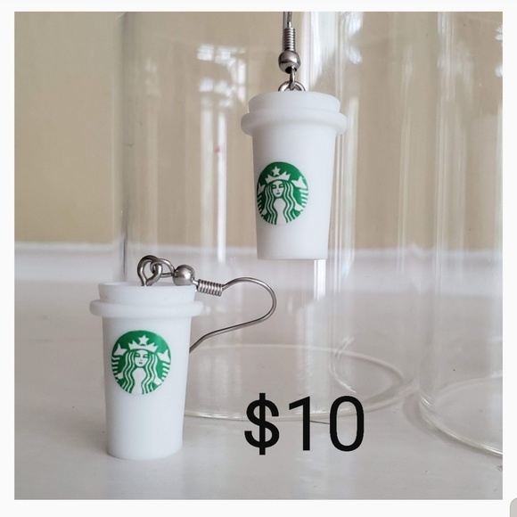 Starbucks Jewelry - ☕ coffee earrings